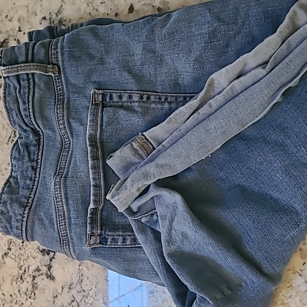 Denim Bermuda shorts